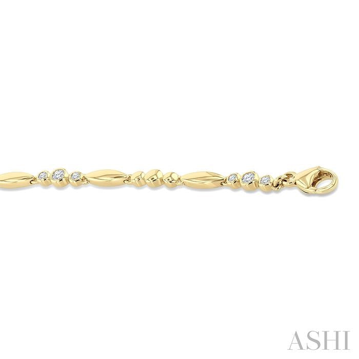 ASHI Diamond Fashion Bracelet 7131QPPTGYG
