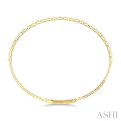 ASHI Pyramid Diamond Flex Bangle 714W7PPFGYG