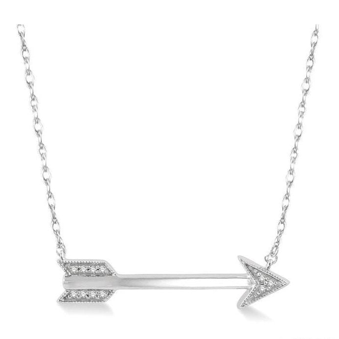 Parkplace Jewelers Arrow Diamond Fashion Necklace 991G0PPTSNKWG