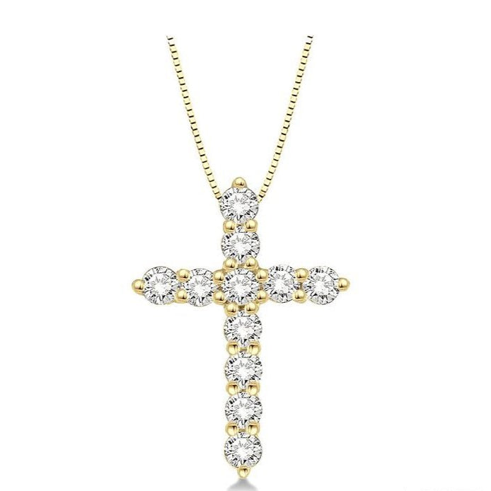 Parkplace Jewelers Cross Diamond Pendant 96456PPFGPDYG