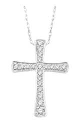 Parkplace Jewelers Cross Diamond Pendant 95648PPFVPDWG