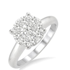 Parkplace Jewelers Round Shape Lovebright Essential Diamond Ring 36901PPFGWG