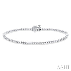 ASHI Diamond Tennis Bracelet 73371PPFHWG