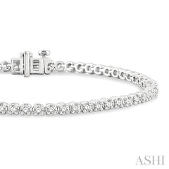 ASHI Diamond Tennis Bracelet 73372PPFHWG