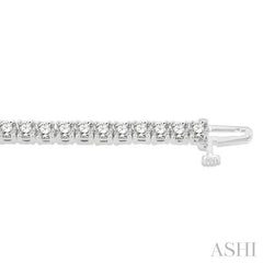 ASHI Diamond Tennis Bracelet 73375PPFHWG