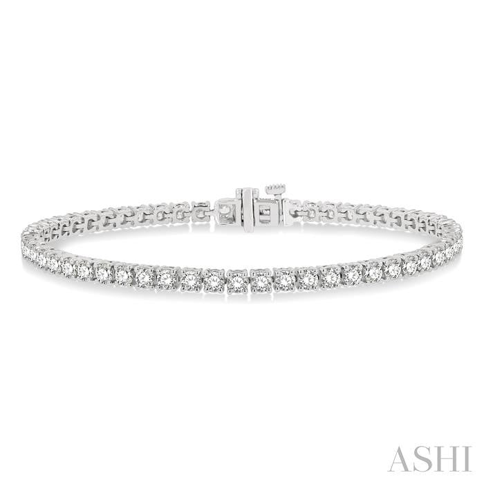 ASHI Diamond Tennis Bracelet 73376PPFHWG