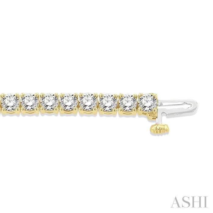 ASHI Diamond Tennis Bracelet 73377PPFGYG