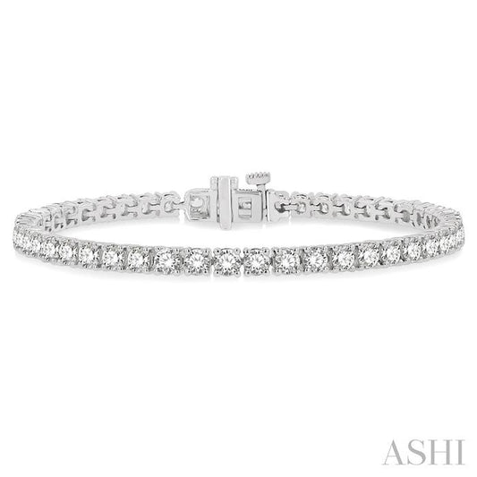 ASHI Diamond Tennis Bracelet 73377PPFHWG