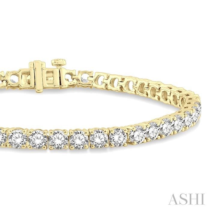 ASHI Diamond Tennis Bracelet 73379PPFGYG