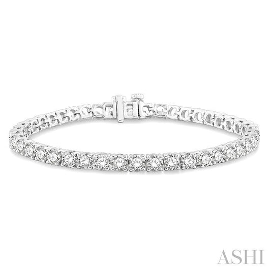 ASHI Diamond Tennis Bracelet 73379PPFHWG