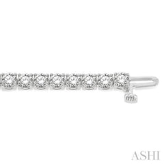 ASHI Diamond Tennis Bracelet 7337MPPFHWG