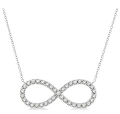 Parkplace Jewelers Infinity Diamond Pendant 994JHPPFGNKWG
