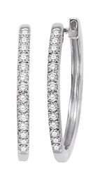 Parkplace Jewelers Diamond Hoop Earrings 63986PPFXERWG