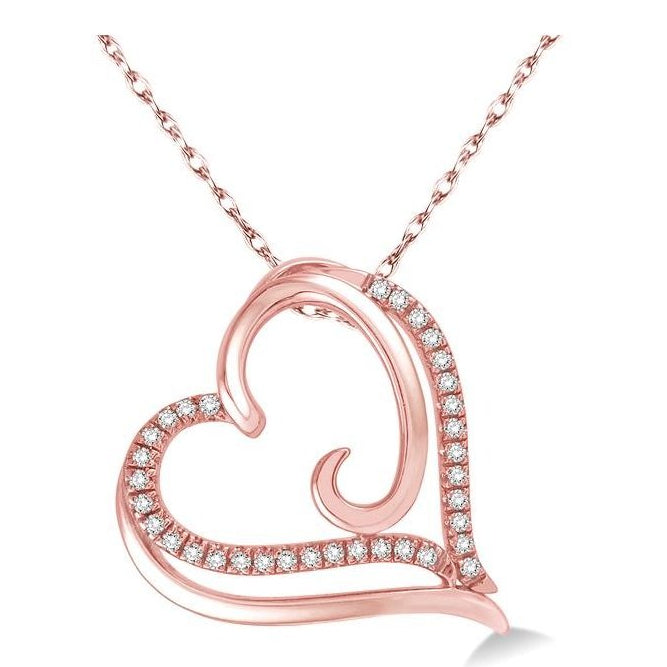 Parkplace Jewelers Heart Shape Diamond Fashion Pendant 93788PPTSPDPG
