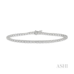 ASHI Tulip Diamond Tennis Bracelet 70241PPFGWG