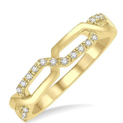 Parkplace Jewelers Stackable Paper Clip Diamond Fashion Band 312A8PPFHYG