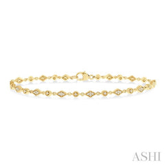 ASHI Diamond Fashion Bracelet 7453QPPTSYG