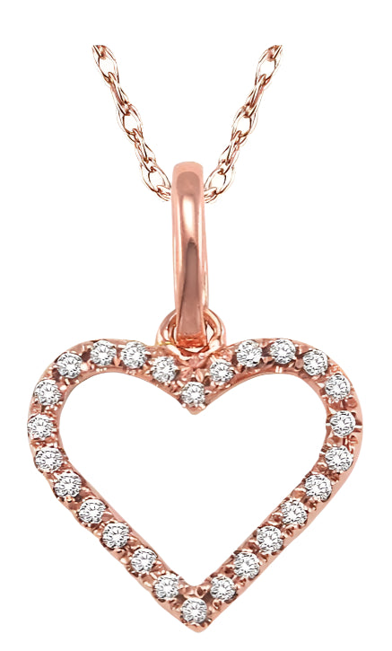 Parkplace Jewelers Heart Shape Diamond Pendant 93698PPTXPDPG