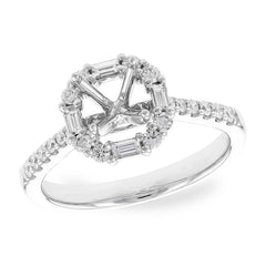 Parkplace Jewelers 14KT Gold Semi-Mount Engagement Ring C310-04051