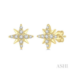 ASHI Star Petite Diamond Fashion Earrings 642C8PPTSERYG