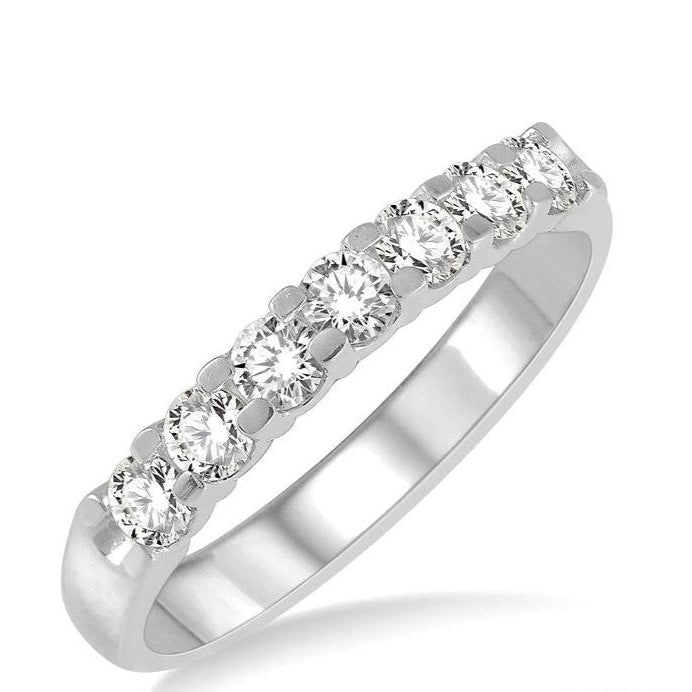Parkplace Jewelers 7 Stone Diamond Wedding Band 33293PPFGWG