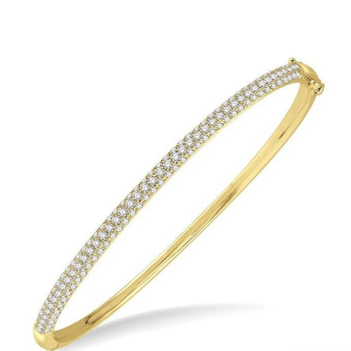 Parkplace Jewelers Stackable Diamond Bangle 798A1PPFGYG