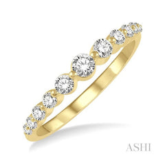 ASHI Stackable Graduated Diamond Fashion Ring 342A5PPFGYG