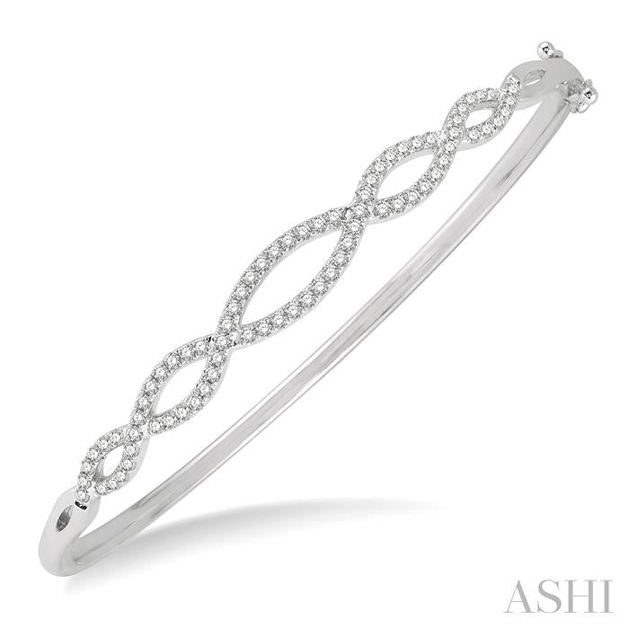 ASHI Diamond Fashion Bangle 795CVPPFGWG