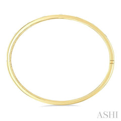 ASHI Flush Bezel Set Diamond Fashion Bangle 795E4PPFGYG
