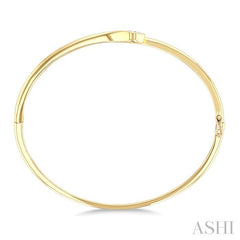 ASHI Pear Shape Diamond Fashion Bangle 795J5PPFGYG