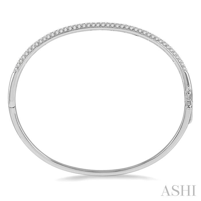 ASHI Stackable Diamond Bangle 798A1PPFGWG