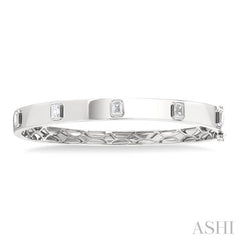 ASHI Stackable Bezel Set Diamond Bangle 798D0PPFGWG-1.50