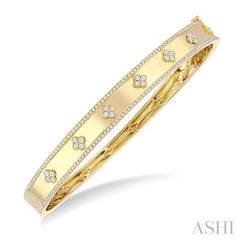 ASHI Clover Diamond Fashion Bangle 799FVPPFGYG