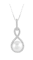 Parkplace Jewelers Pearl & Diamond Fashion Pendant 56898PPTSPDWPWG