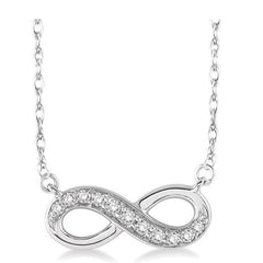 Parkplace Jewelers Infinity Petite Diamond Fashion Pendant 64968PPFXPDWG