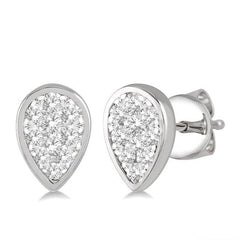 Parkplace Jewelers Pear Shape Lovebright Essential Diamond Stud Earrings 920B3PPFGERWG