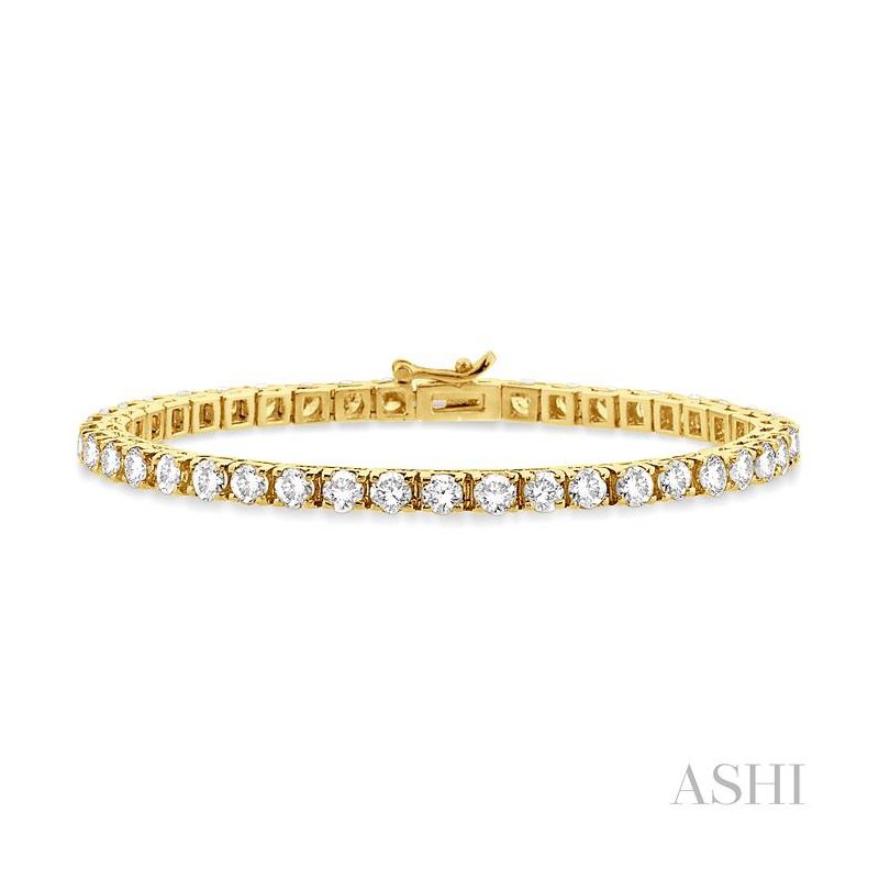 ASHI Diamond Tennis Bracelet 70169PPFGYG