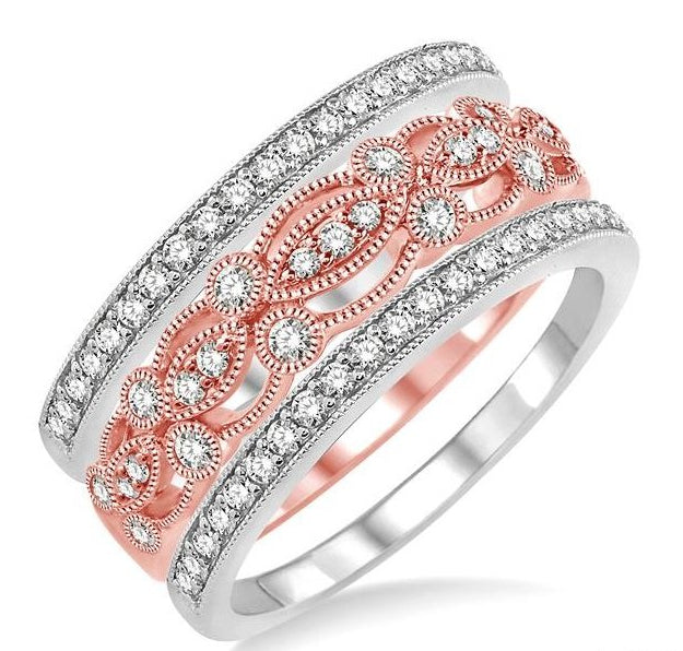 Parkplace Jewelers Stackable Diamond Band Set 34883PPFNPW-BS