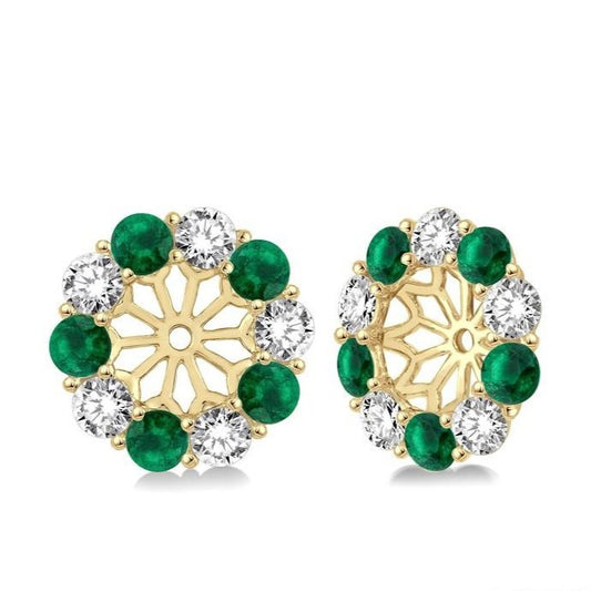 Parkplace Jewelers Gemstone & Diamond Earrings Jacket 65372PPFVEMYG