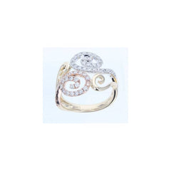Le Vian 14K Tri Color Gold Ring TRKN 37