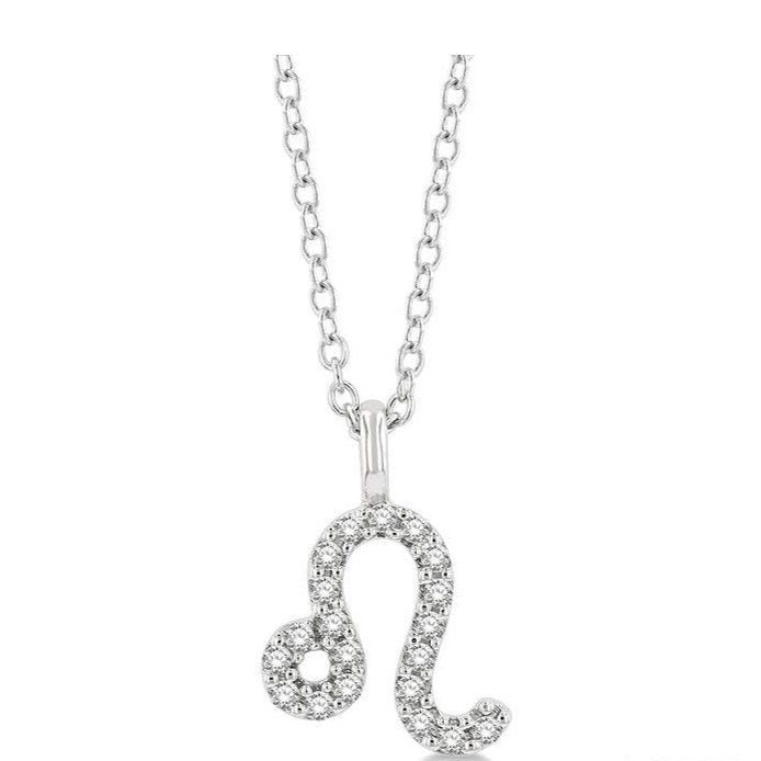 Parkplace Jewelers Leo Zodiac Diamond Pendant 635Y9PPTSPDWG-LEO