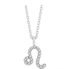 Parkplace Jewelers Leo Zodiac Diamond Pendant 635Y9PPTSPDWG-LEO