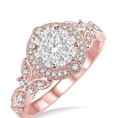 Parkplace Jewelers Round Shape Halo Lovebright Diamond Engagement Ring 140A3PPFVPW