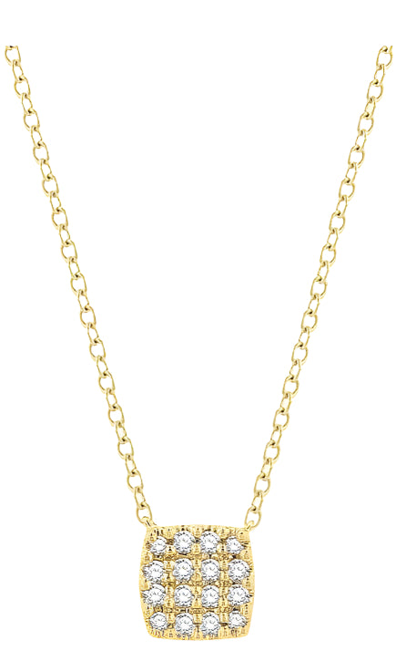 Parkplace Jewelers Petite Diamond Fashion Pendant 647A8PPFSPDYG