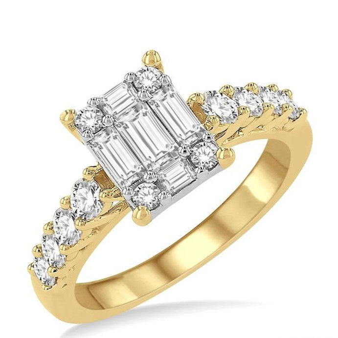 Parkplace Jewelers Fusion Diamond Engagement Ring 118D1PPFGYW