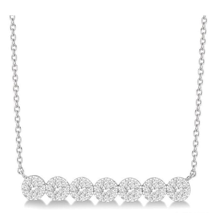 Parkplace Jewelers Bar Lovebright Essential Diamond Necklace 992FHPPFHNKWG
