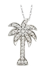 Parkplace Jewelers Palm Tree Diamond Fashion Pendant 63788PPFSPDWG