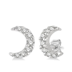 Parkplace Jewelers Crescent Petite Diamond Fashion Earrings 642A9PPFSERWG