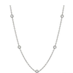 Parkplace Jewelers Diamond Station Necklace 990A1PPFHNKWG