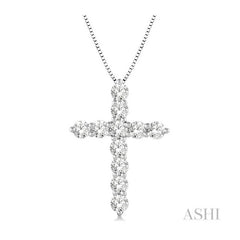 ASHI Cross Diamond Pendant 96451PPFHPDWG